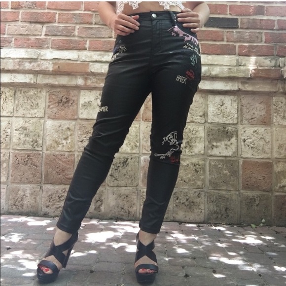 Topshop Moto Jamie High Waist Ankle Grazer/Jeans - Picture 3 of 8